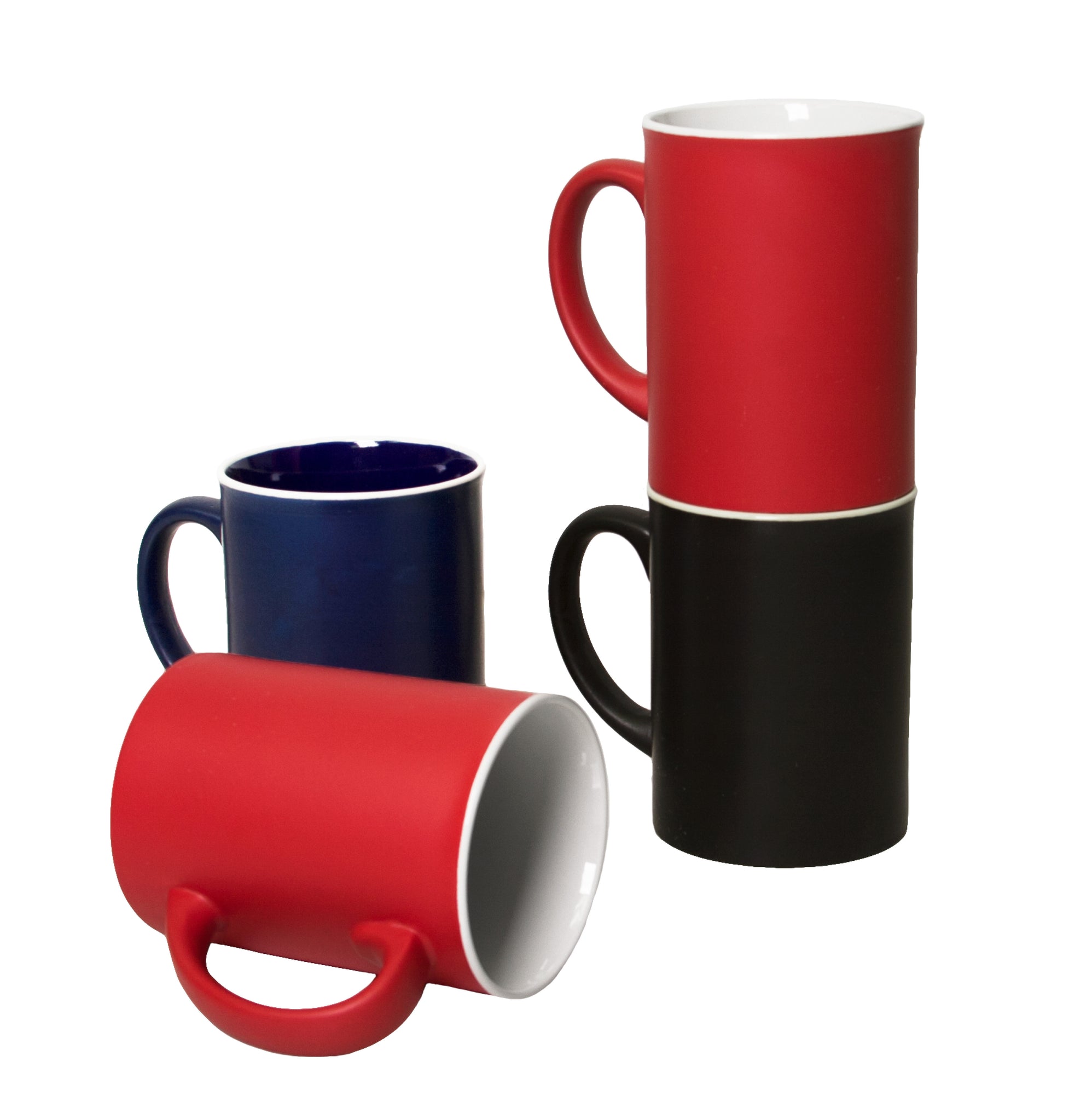  16oz Ceramic Coffee Mugs for Men/Women - Set of 2 with