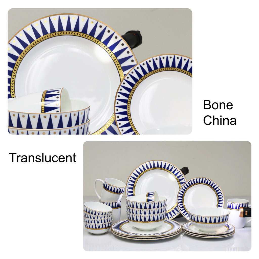 China Dinner Set Reactive Glaze Romantic Lemon Tree Hand Made Large Plates  Microwave Safe Manufacturer and Supplier